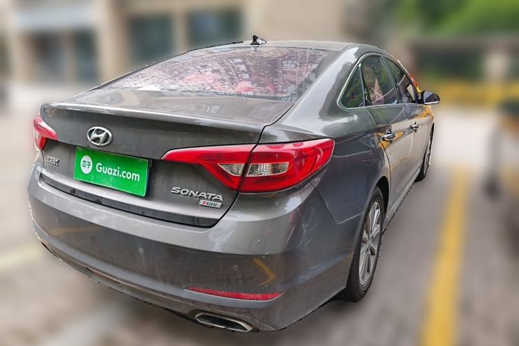 Used Hyundai Sonata 2015 1.6T GLS Smart Model Rear Right 45 Deg