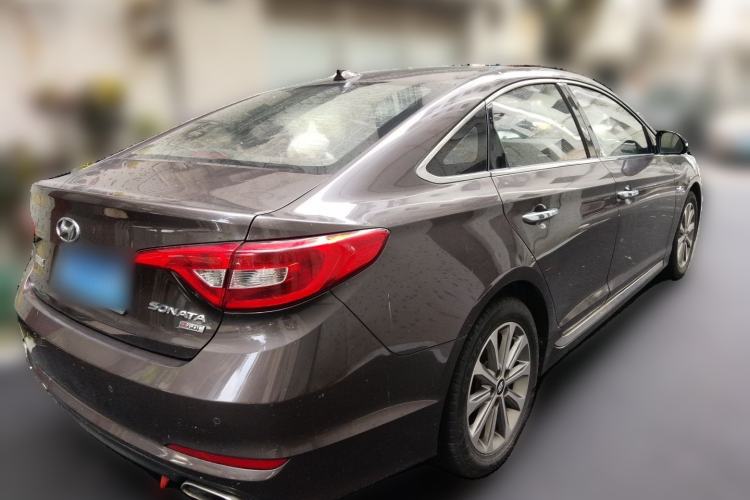 Used Hyundai Sonata 2015 1.6T GLS Smart Model Rear Right 45 Deg