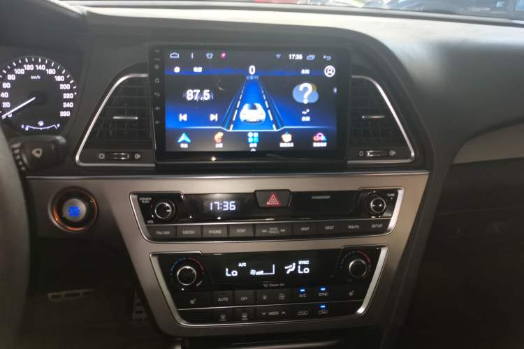Used Hyundai Sonata 2015 1.6T GLX Advanced Model Audio And AC Panel