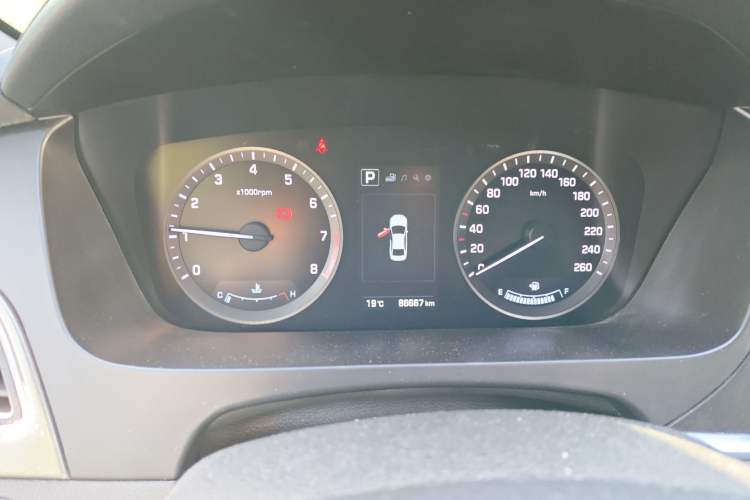 Used Hyundai Sonata 2015 1.6T GLX Advanced Model Instrument Cluster
