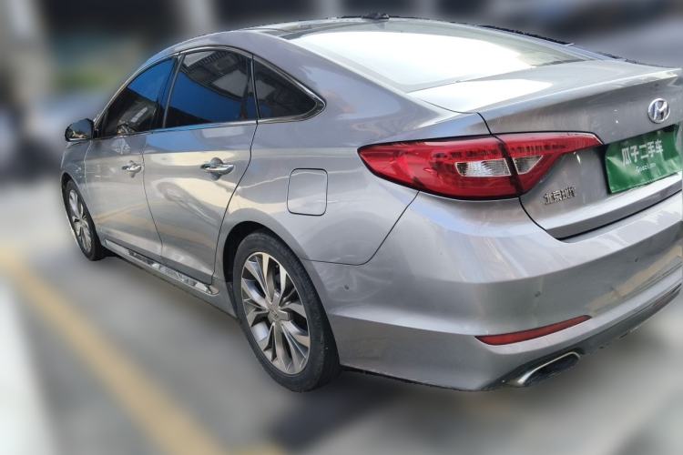 Used Hyundai Sonata 2015 2.4L TOP Flagship Edition Rear Left 45 Deg