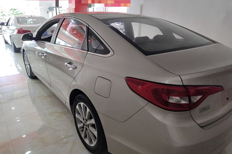 Used Hyundai Sonata 2015 1.6T GX Comfort Model Rear Left 45 Deg
