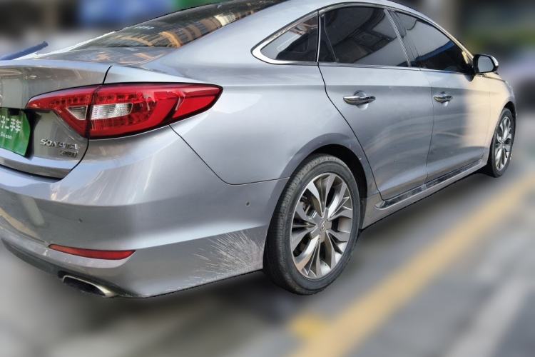 Used Hyundai Sonata 2015 2.4L TOP Flagship Edition Rear Right 45 Deg