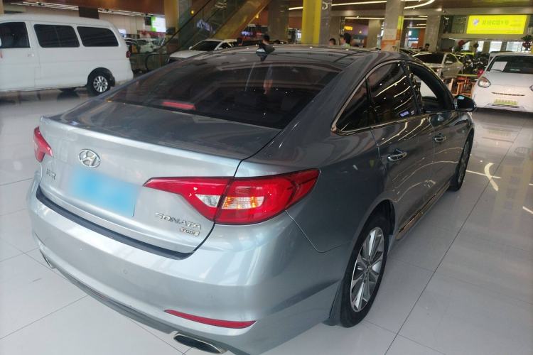 Used Hyundai Sonata 2015 1.6T GLS Smart Model Rear Right 45 Deg