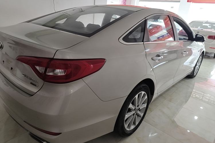 Used Hyundai Sonata 2015 1.6T GX Comfort Model Rear Right 45 Deg