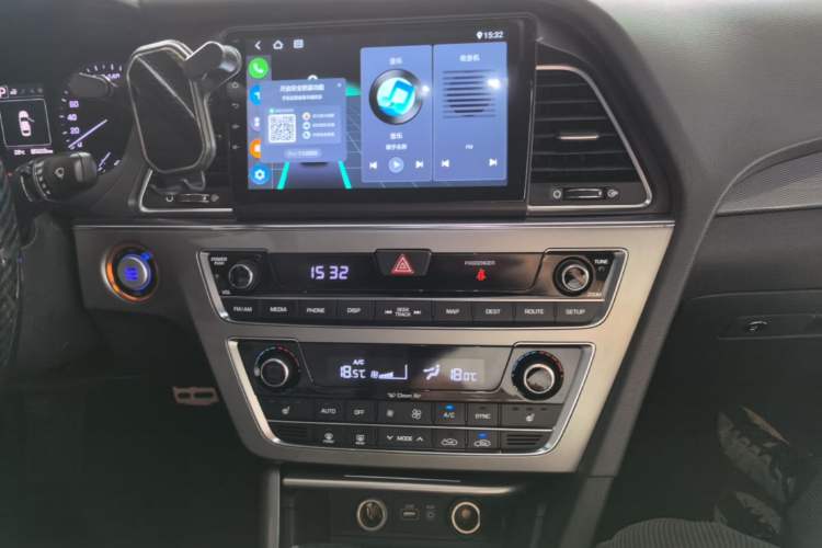 Used Hyundai Sonata 2015 1.6T GLS Smart Model Audio And AC Panel