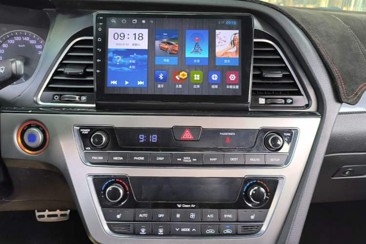 Used Hyundai Sonata 2015 1.6T GLS Smart Model Audio And AC Panel