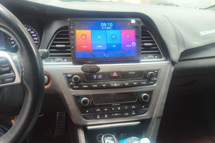 Used Hyundai Sonata 2015 1.6T GLS Smart Model Audio And AC Panel