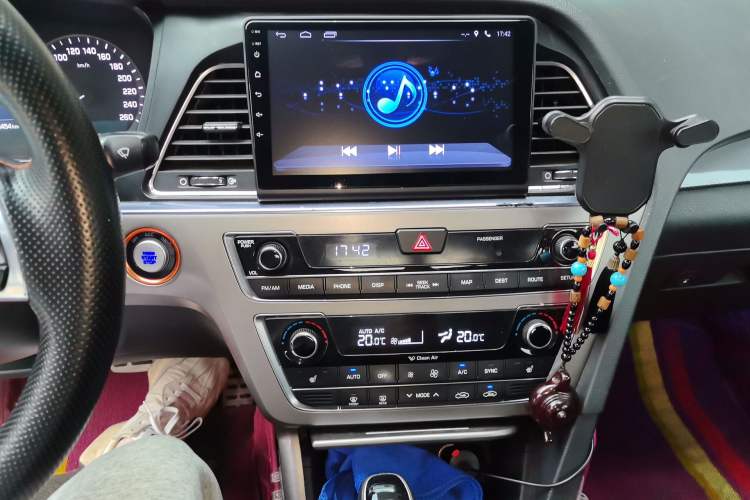 Used Hyundai Sonata 2015 1.6T GLS Smart Model Audio And AC Panel