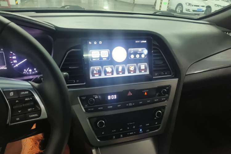 Used Hyundai Sonata 2015 1.6T GLS Smart Model Audio And AC Panel