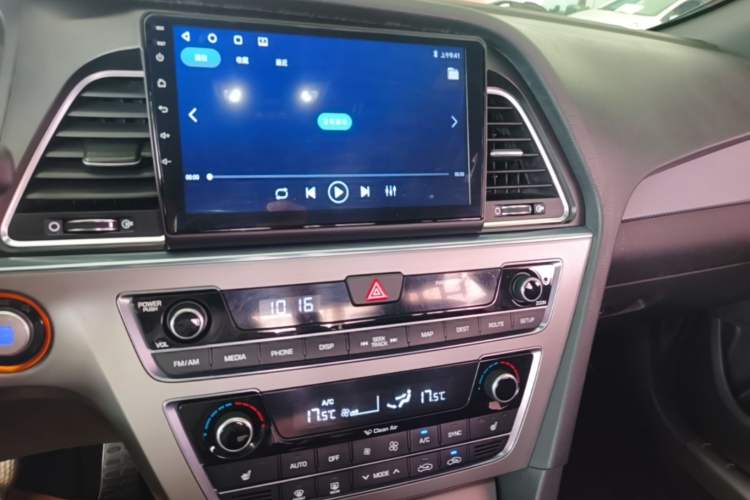 Used Hyundai Sonata 2015 1.6T GLS Smart Model Audio And AC Panel