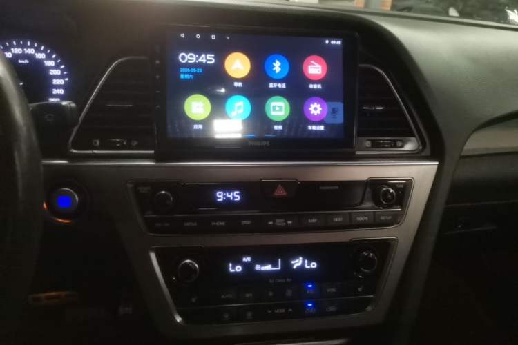 Used Hyundai Sonata 2015 1.6T GLS Smart Model Audio And AC Panel
