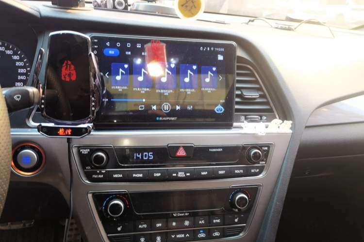 Used Hyundai Sonata 2015 1.6T GLS Smart Model Audio And AC Panel