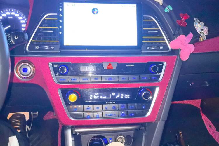 Used Hyundai Sonata 2015 1.6T GLS Smart Model Audio And AC Panel