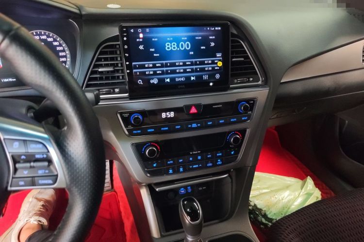 Used Hyundai Sonata 2015 1.6T DLX Prestige Model Audio And AC Panel
