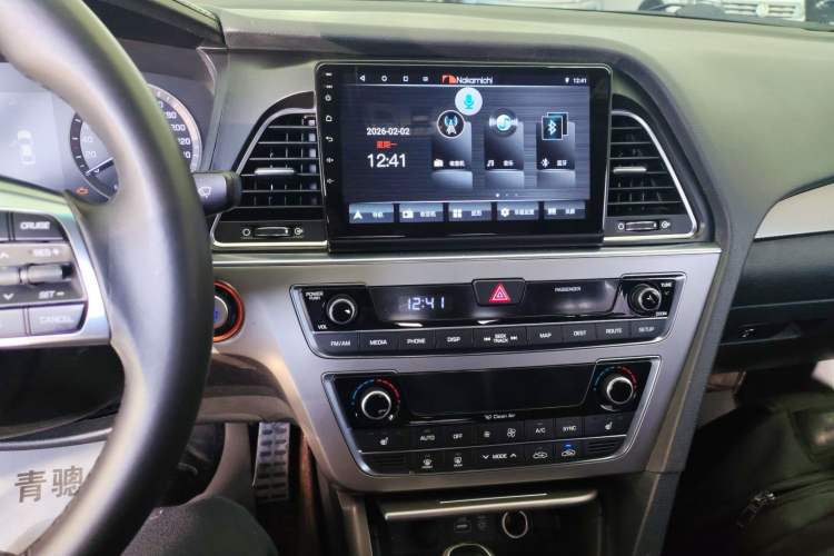 Used Hyundai Sonata 2015 1.6T GLX Advanced Model Audio And AC Panel