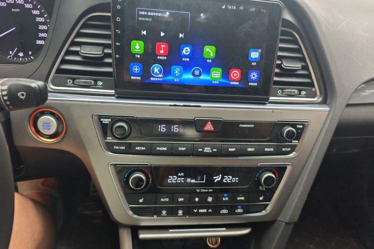 Used Hyundai Sonata 2015 1.6T GLS Smart Model Audio And AC Panel