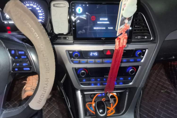 Used Hyundai Sonata 2015 1.6T GLS Smart Model Audio And AC Panel