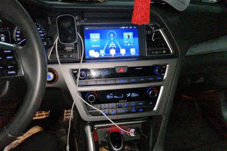 Used Hyundai Sonata 2015 1.6T GLS Smart Model Audio And AC Panel