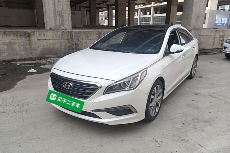 Hyundai Sonata 2015 1.6T GLX Advanced Model с пробегом Guazi used car, China used car export, Used car for sale, Used cars, Cheapest cars for sale