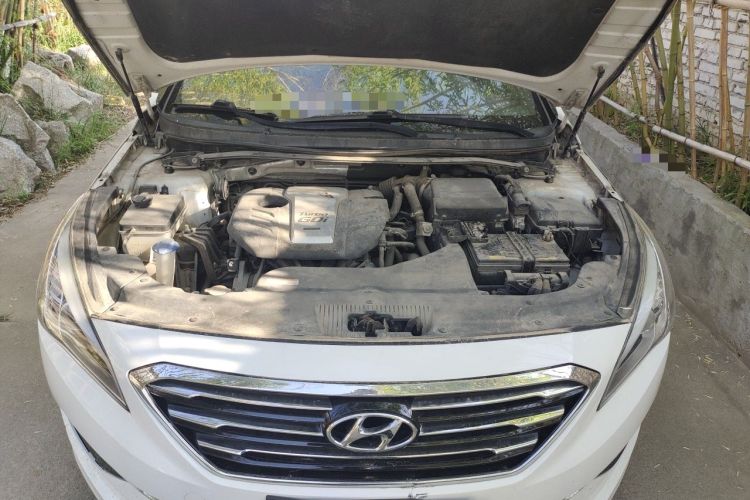 Used Hyundai Sonata 2015 1.6T GLX Advanced Model Engine Bay