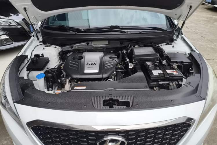 Used Hyundai Sonata 2015 1.6T GLX Advanced Model Engine Bay