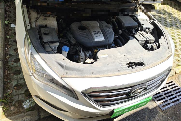 Used Hyundai Sonata 2015 1.6T GLX Advanced Model Engine Bay