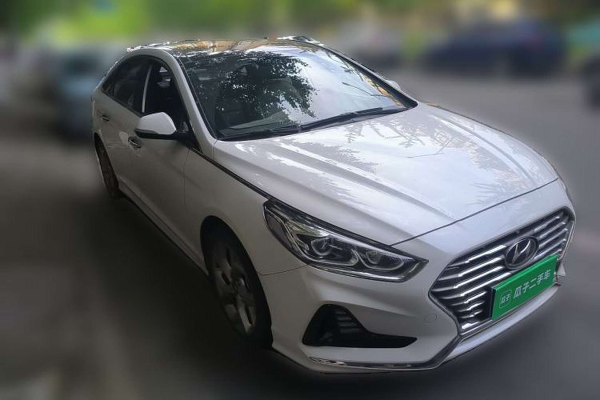 Used Hyundai Sonata 2015 1.6T GLX Advanced Model Front Right 45 Deg