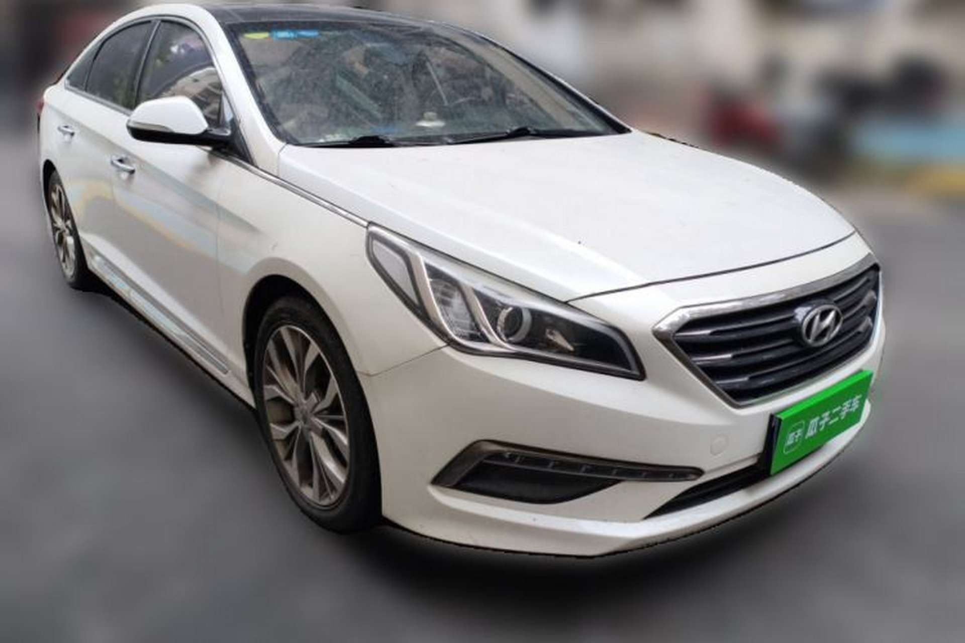 Used Hyundai Sonata 2015 1.6T GLX Advanced Model Front Right 45 Deg