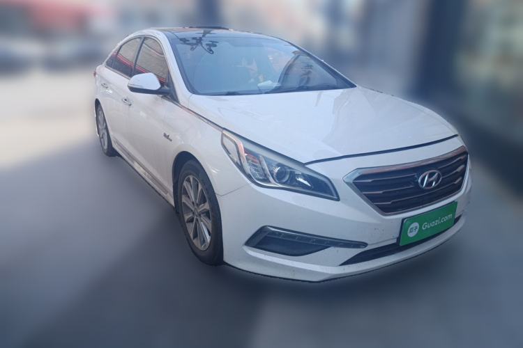Used Hyundai Sonata 2015 1.6T GLX Advanced Model Front Right 45 Deg