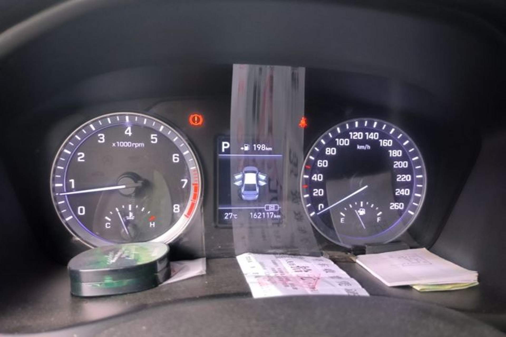 Used Hyundai Sonata 2015 1.6T GLX Advanced Model Instrument Cluster
