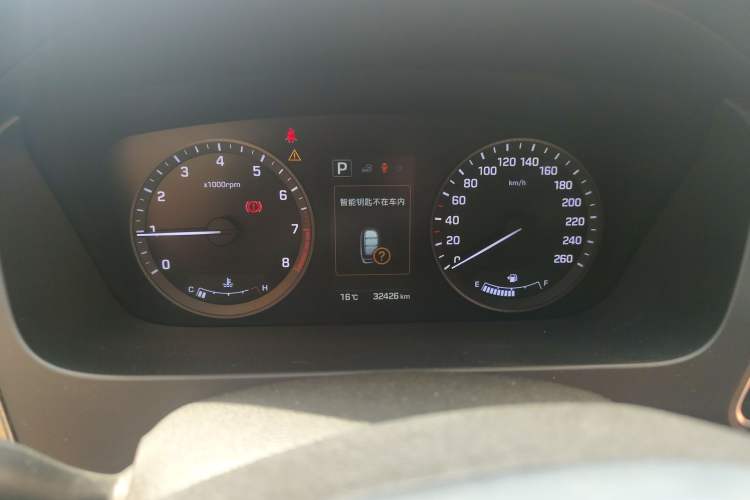 Used Hyundai Sonata 2015 1.6T GLX Advanced Model Instrument Cluster