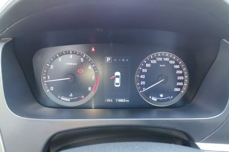Used Hyundai Sonata 2015 1.6T GLX Advanced Model Instrument Cluster