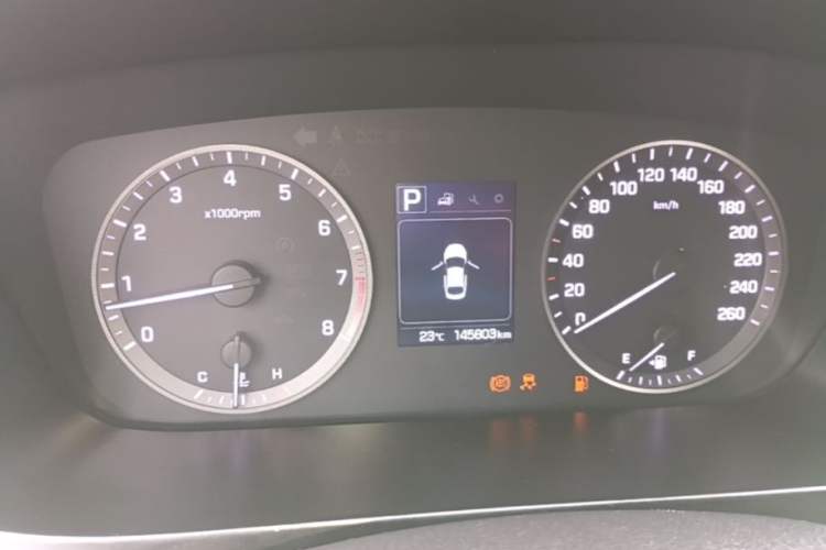 Used Hyundai Sonata 2015 1.6T GLS Smart Model Instrument Cluster