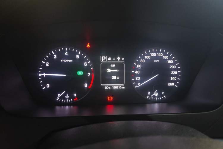 Used Hyundai Sonata 2015 1.6T GLS Smart Model Instrument Cluster