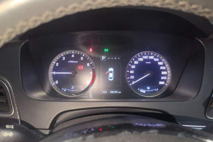 Used Hyundai Sonata 2015 1.6T GLX Advanced Model Instrument Cluster