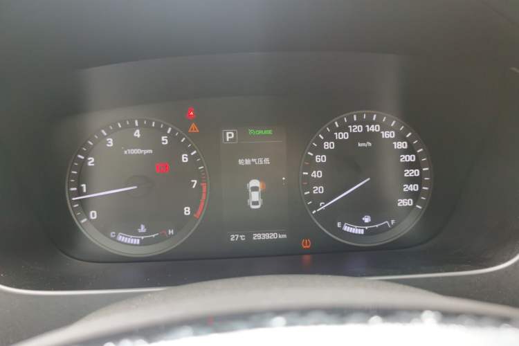 Used Hyundai Sonata 2015 1.6T GLX Advanced Model Instrument Cluster