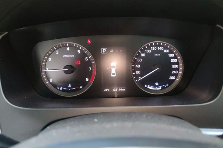 Used Hyundai Sonata 2015 1.6T GLX Advanced Model Instrument Cluster