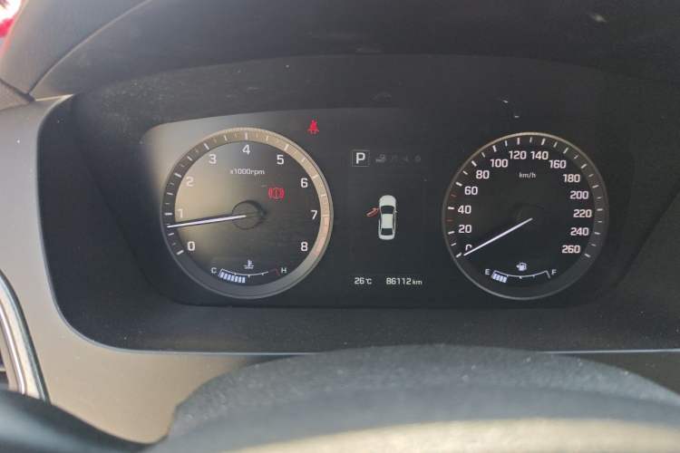 Used Hyundai Sonata 2015 1.6T GLX Advanced Model Instrument Cluster