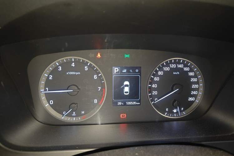 Used Hyundai Sonata 2015 1.6T GLS Smart Model Instrument Cluster