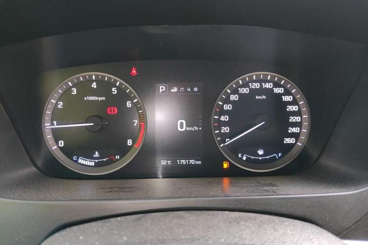 Used Hyundai Sonata 2015 1.6T GLX Advanced Model Instrument Cluster