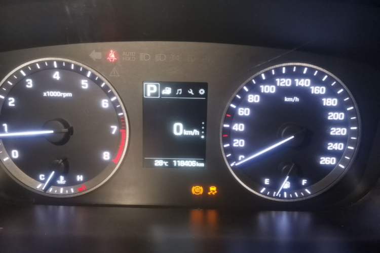 Used Hyundai Sonata 2015 1.6T GLS Smart Model Instrument Cluster