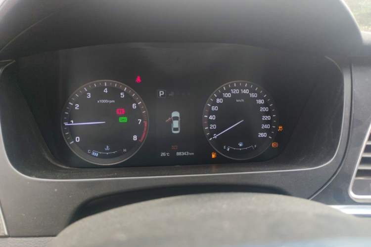 Used Hyundai Sonata 2015 1.6T GLX Advanced Model Instrument Cluster
