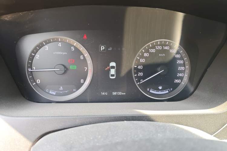 Used Hyundai Sonata 2015 1.6T GLX Advanced Model Instrument Cluster