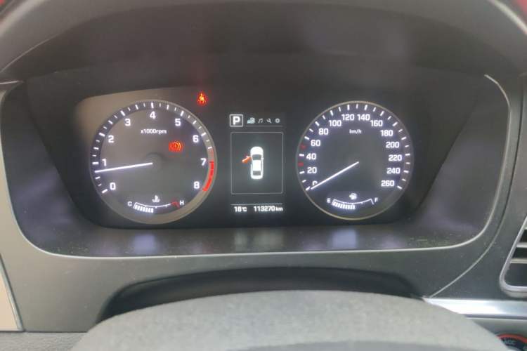 Used Hyundai Sonata 2015 1.6T GLX Advanced Model Instrument Cluster