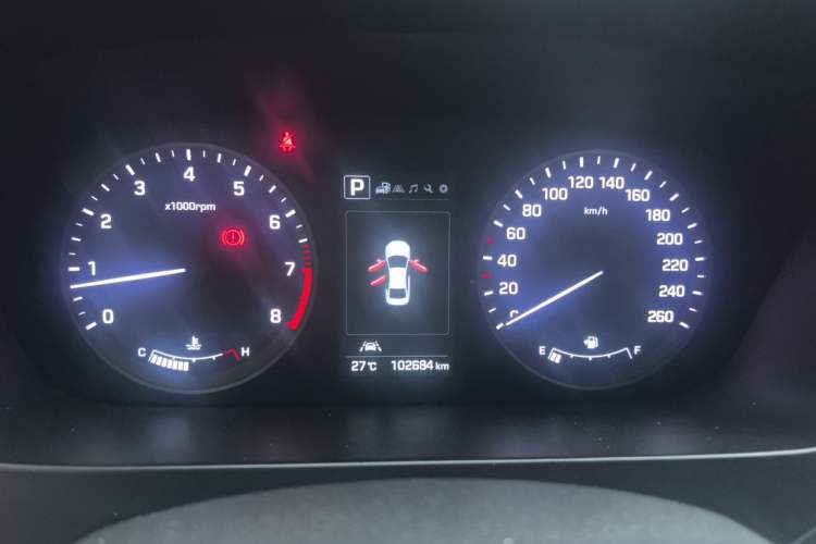 Used Hyundai Sonata 2015 1.6T DLX Prestige Model Instrument Cluster