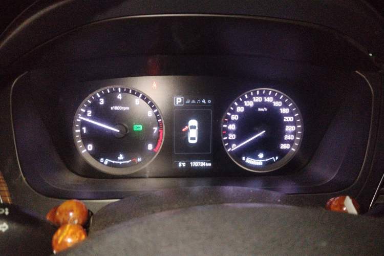 Used Hyundai Sonata 2015 2.4L LUX Ultimate Trim Instrument Cluster