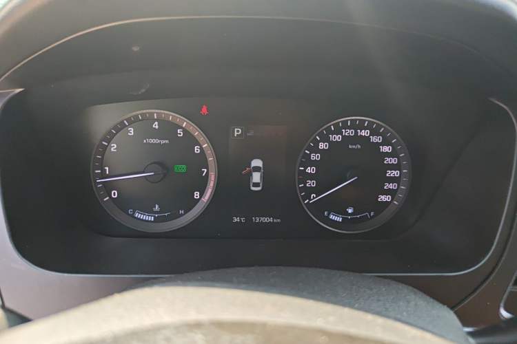 Used Hyundai Sonata 2015 1.6T GLX Advanced Model Instrument Cluster