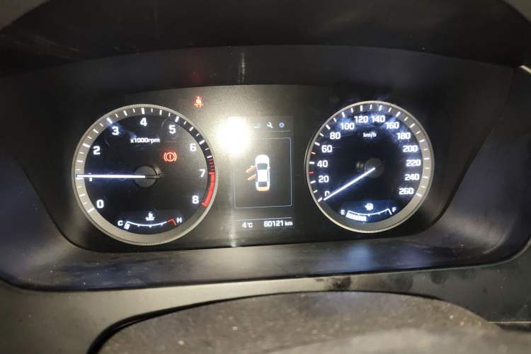 Used Hyundai Sonata 2015 1.6T GLX Advanced Model Instrument Cluster