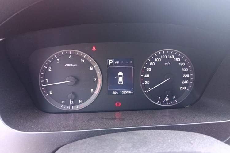 Used Hyundai Sonata 2015 1.6T GLX Advanced Model Instrument Cluster